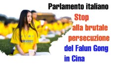 Roma Parlamento italiano: I praticanti del Falun Gong chiedono la fine della persecuzione in Cina